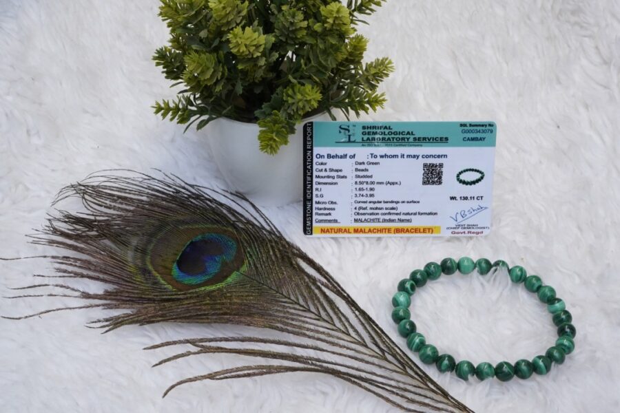 Malachite Bracelet For Manifestation - Image 4