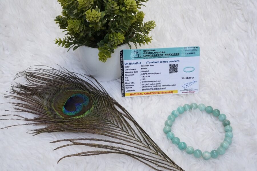 Amazonite Bracelet for good health - Image 4